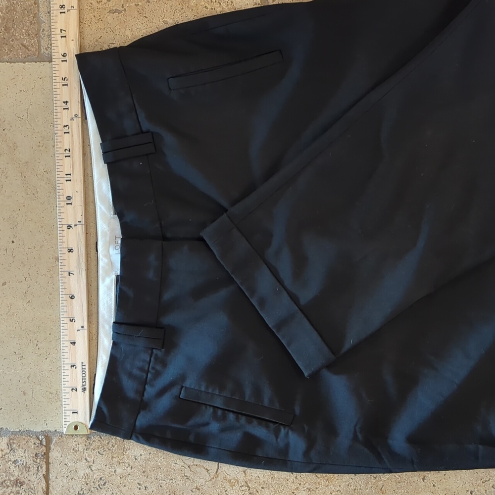 LOFT Marisa crop slacks